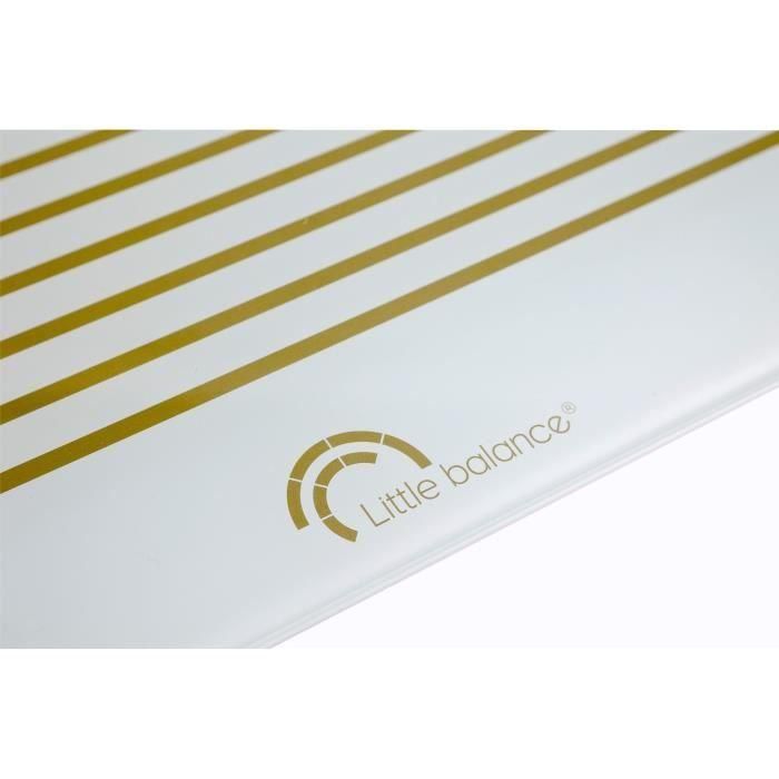 Little Balance LIT3760240783305 Báscula Personal Digital Mariniere Gold para Baño, Medición de Peso hasta 180 kg con Precisión de 100 g 3