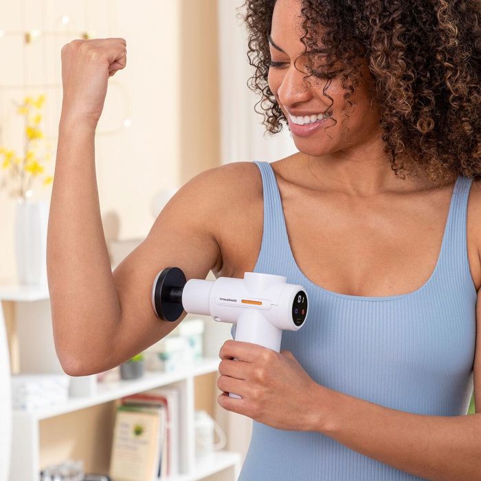 Pistola de Masaje Muscular con Frío y Calor Hokgun InnovaGoods 14