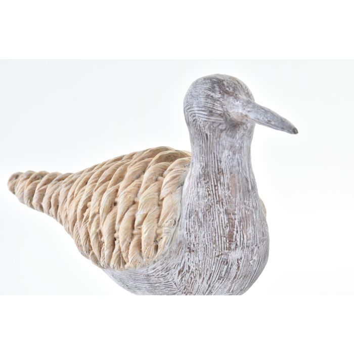 DKD Home Decor Figura Decorativa de Gaviota Estilo Mediterraneo en Resina Colores Gris Natural 9 x 26.7 x 23 cm 1 DKD Home Decor Figura Decorativa de Gaviota Estilo Mediterraneo en Resina Colores Gris Natural 9 x 26.7 x 23 cm 1