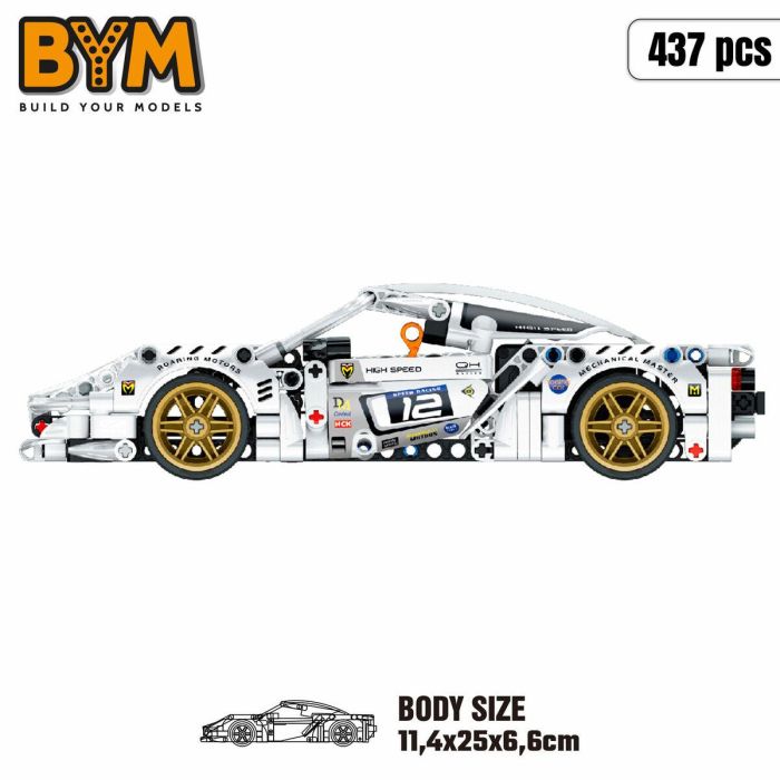 Juego de Construcción Colorbaby Coche 437 Piezas 3 Juego de Construcción Colorbaby Coche 437 Piezas 3