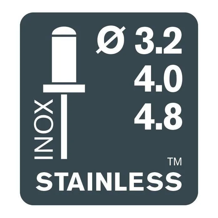 Rapid RP10 Kit de Remachador con 100 Remaches 1