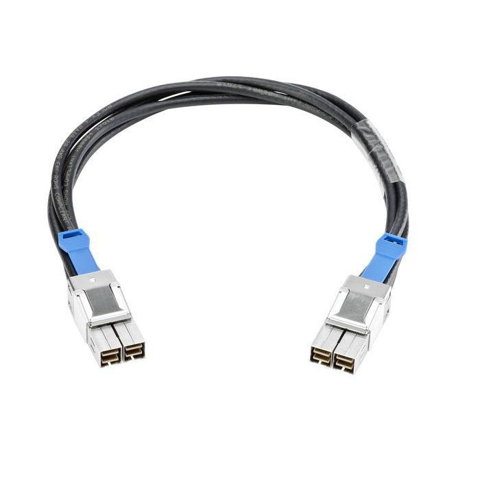Hewlett Packard Enterprise J9578A, Cable de apilamiento HP 3800, 0.5m, Negro