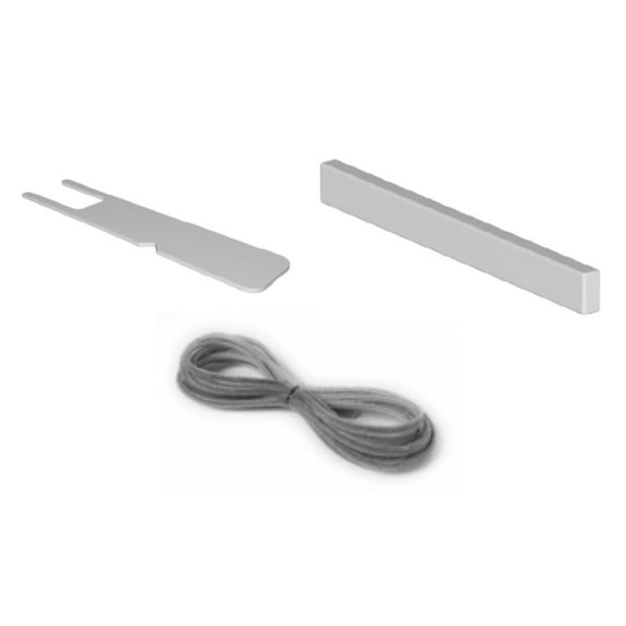 Salice Kit Accesorios para Cubierta Frontal Glow+ con Imanes, Contraplacas y Burlete Antipolvo 3M