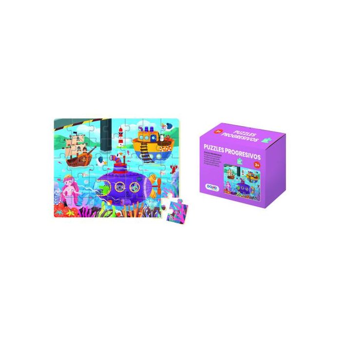 Puzle Dohe Educa Progresivo 35 Piezas + 3 Años