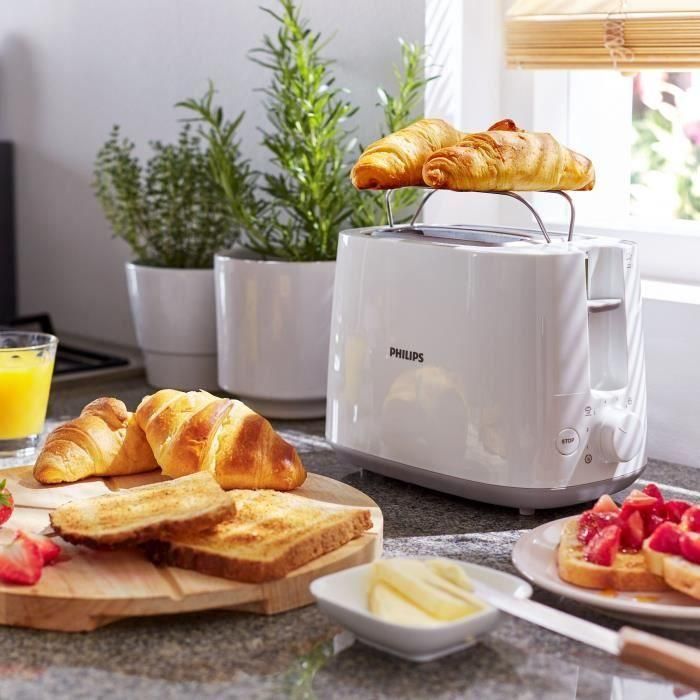 Philips Daily Collection HD2581/00 tostadora 8 2 rebanada(s) 830 W Blanco 3 Philips Daily Collection HD2581/00 tostadora 8 2 rebanada(s) 830 W Blanco 3