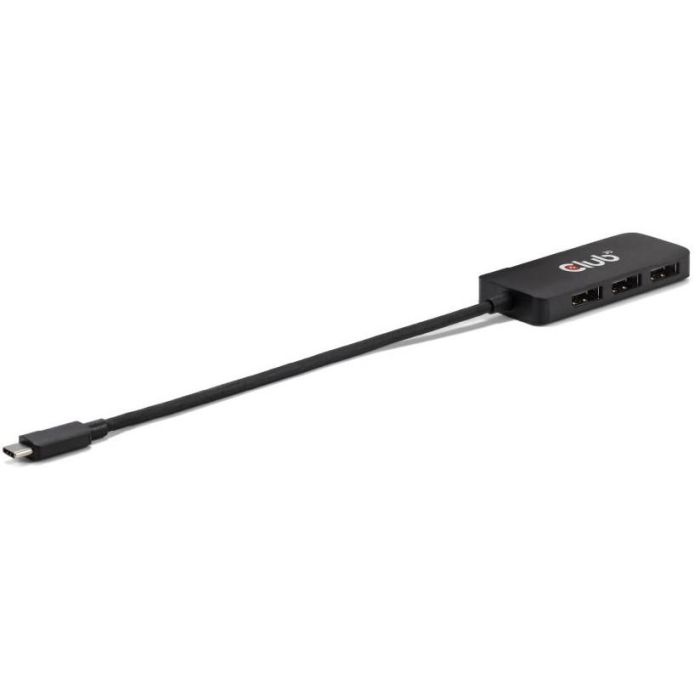 Club3D CSV-1553 MST-Hub USB-C a 3x DisplayPort 4K 60Hz / 8K, USB 3.2 Tipo C, HDR, Negro 0 Club3D CSV-1553 MST-Hub USB-C a 3x DisplayPort 4K 60Hz / 8K, USB 3.2 Tipo C, HDR, Negro 0