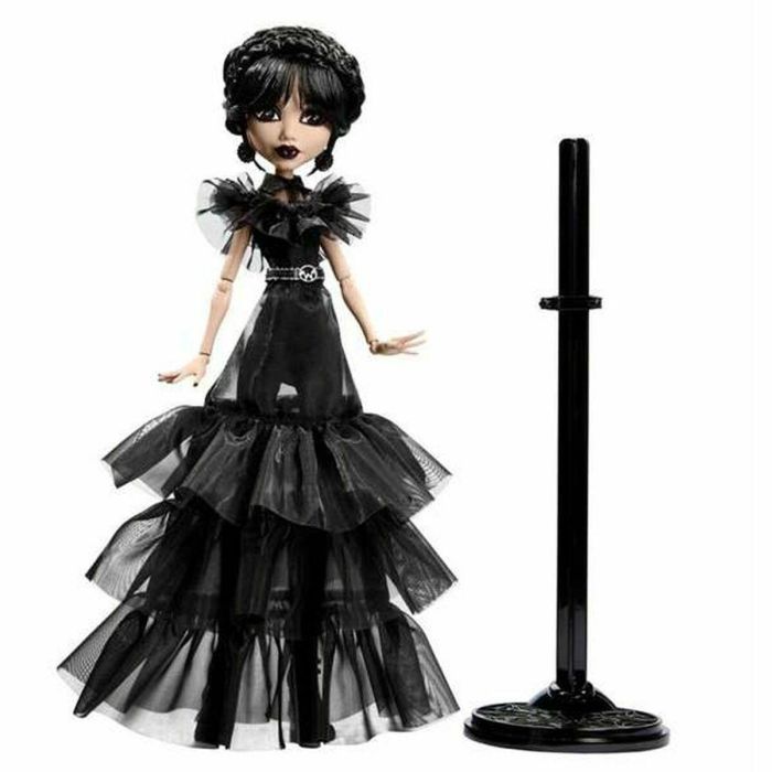 Mattel Muñeca Miércoles Wednesday Monster High Vestido Gótico Negro +6 Años Coleccionable 0 Mattel Muñeca Miércoles Wednesday Monster High Vestido Gótico Negro +6 Años Coleccionable 0