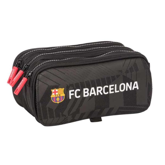 Bolso Escolar Portatodo Safta Triple Big F.C. Barcelona Black 80x215x100 mm 6 Bolso Escolar Portatodo Safta Triple Big F.C. Barcelona Black 80x215x100 mm 6