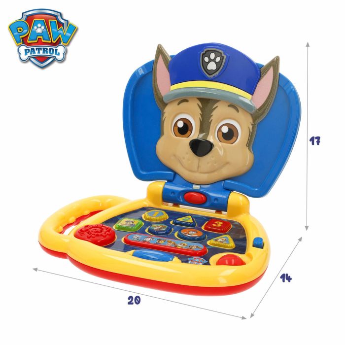 Ordenador de juguete The Paw Patrol Inglés 20 x 17 x 14 cm Multicolor (4 Unidades) 3 Ordenador de juguete The Paw Patrol Inglés 20 x 17 x 14 cm Multicolor (4 Unidades) 3