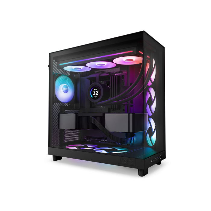 NZXT RF-U36HF-B1 Sistema de Refrigeración para Ordenador, Ventilador 36 cm, Negro 4