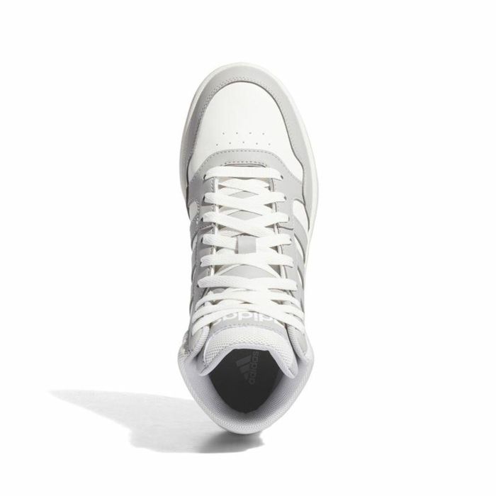 Zapatillas Casual de Mujer Adidas Hoops 3.0 Mid Blanco 4