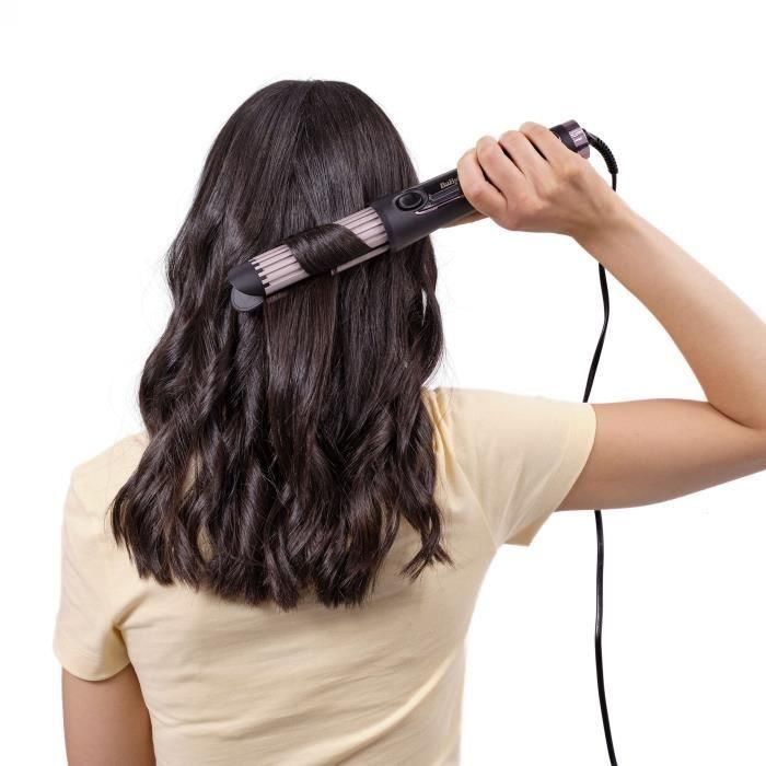 Babyliss C112E Rizador de Pelo Curl Styler Luxe con Cilindro Ranurado, Placas de Cerámica, Tecnología de Aire Fresco, Gran Diámetro 3 Babyliss C112E Rizador de Pelo Curl Styler Luxe con Cilindro Ranurado, Placas de Cerámica, Tecnología de Aire Fresco, Gran Diámetro 3