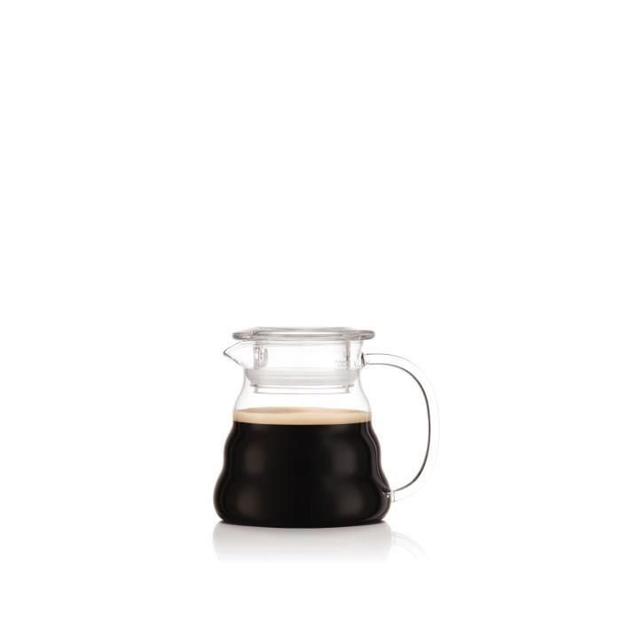 Cafetera - BODUM - Melior - Filtro de malla permanente de acero inoxidable - 5 tazas - 0,6 l - Transparente 2 Cafetera - BODUM - Melior - Filtro de malla permanente de acero inoxidable - 5 tazas - 0,6 l - Transparente 2
