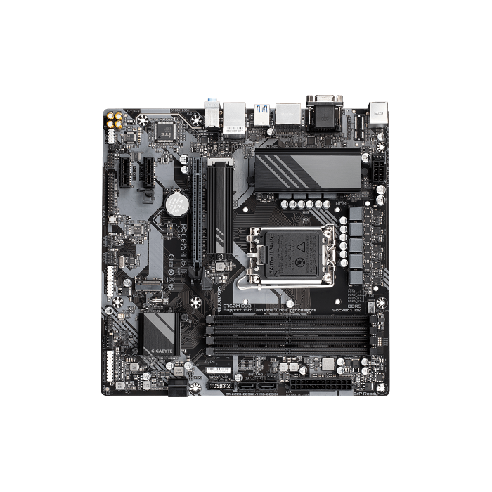 Gigabyte B760M DS3H placa base Intel B760 Express LGA 1700 micro ATX 2 Gigabyte B760M DS3H placa base Intel B760 Express LGA 1700 micro ATX 2