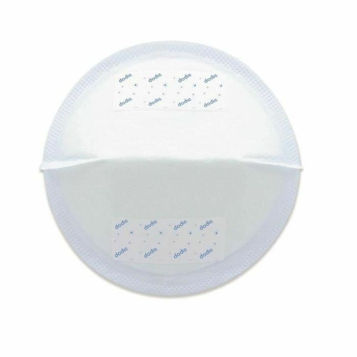 Dodie Almohadillas de lactancia ultrafinas con microperlas ultra absorbentes y discretas, paquete de 50 unidades con estuche individual.