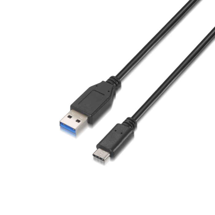 Aisens Cable Usb 3.1 gren2 10 grbps 3A Tipo Usb-C-M - A-M Negro 1,0M Aisens Cable Usb 3.1 gren2 10 grbps 3A Tipo Usb-C-M - A-M Negro 1,0M