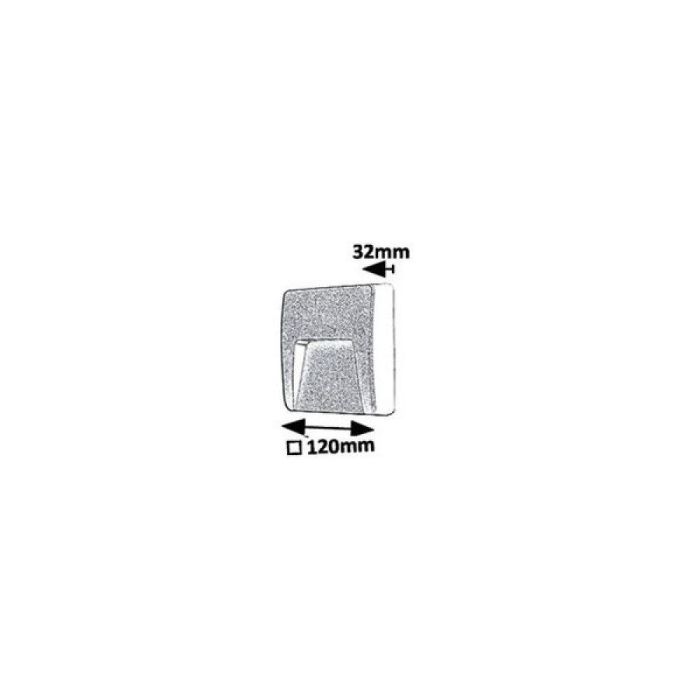 Aplique Exterior RABALUX "Trento" LED 100Lm 3W 100Lm IP65 [RAB-8893] 6