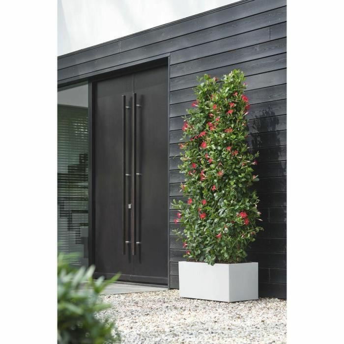 Jardinera Elho Vivo Next Long 80 - Blanco - L 78 x B 39 x H 38 cm - interior/exterior - 100% reciclado 2