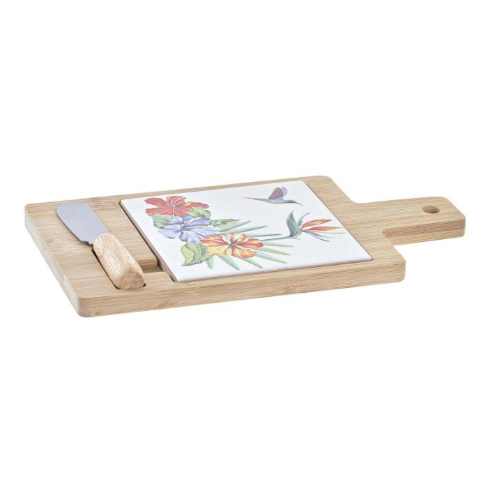Tabla Aperitivo Tropical DKD Home Decor Multicolor Natural 11.8 x 1.5 x 21.5 cm Set de 3 Tabla Aperitivo Tropical DKD Home Decor Multicolor Natural 11.8 x 1.5 x 21.5 cm Set de 3