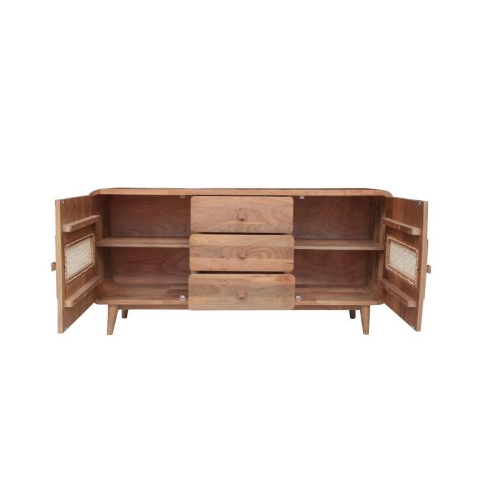 DKD Home Decor Buffet Balinés Natural Madera Jamun 160 x 38 x 75 cm 1