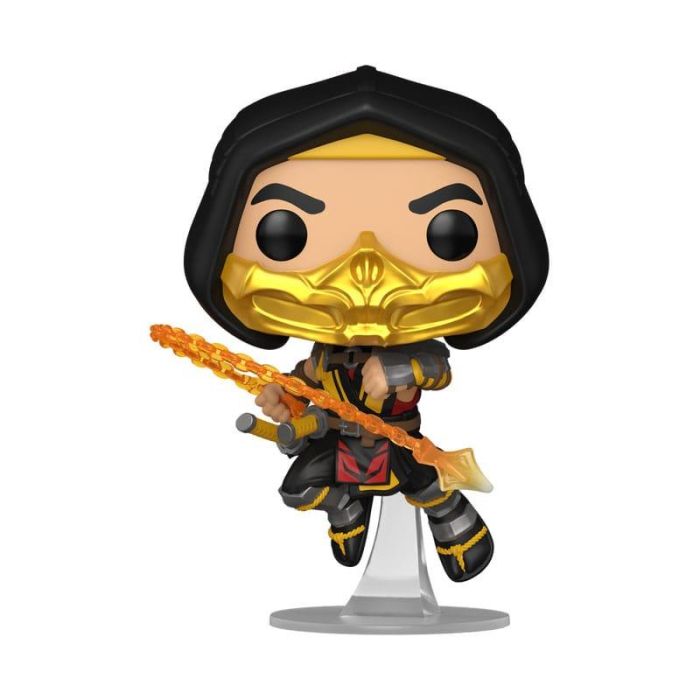 Funko Pop Mortal Kombat Scorpion - Figura de Vinilo de 9cm con Caja Original Funko Pop Mortal Kombat Scorpion - Figura de Vinilo de 9cm con Caja Original
