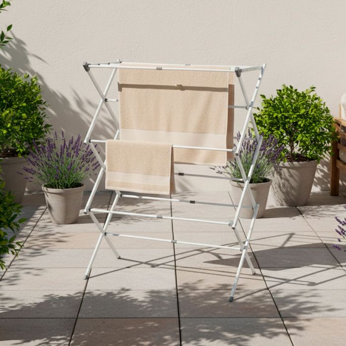 Tendedero Max Home Metal 75 X 104 X 37 CM (2 Unidades) 2