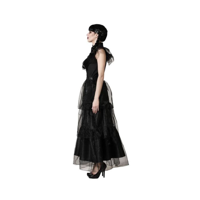 Disfraz Niña Muerta Negro Mujer Adulto M-L 1