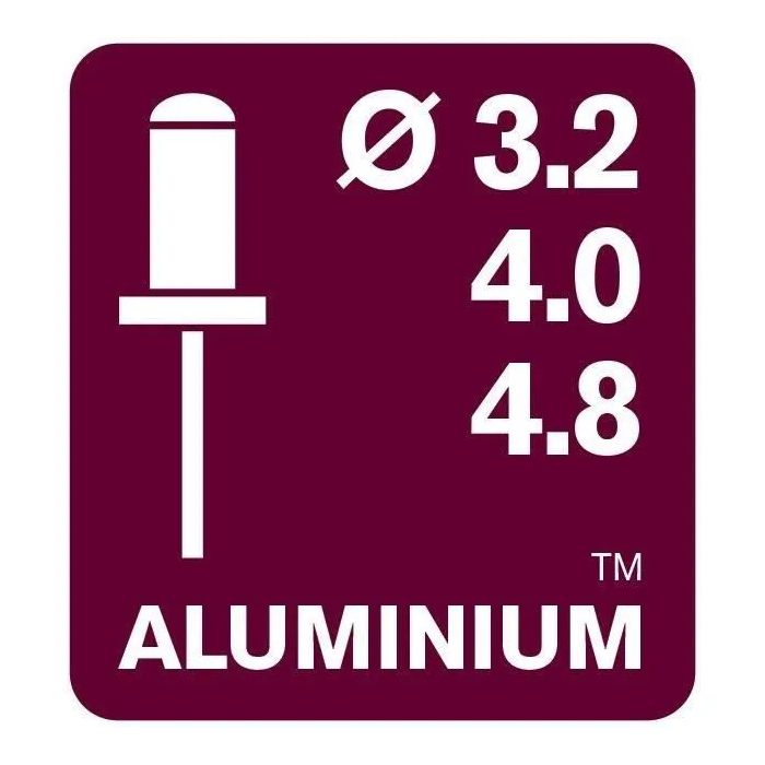 Rapid RP100 MULTI Alicates Remachadores para Aluminio y Acero Inoxidable (Blíster) 5 Rapid RP100 MULTI Alicates Remachadores para Aluminio y Acero Inoxidable (Blíster) 5