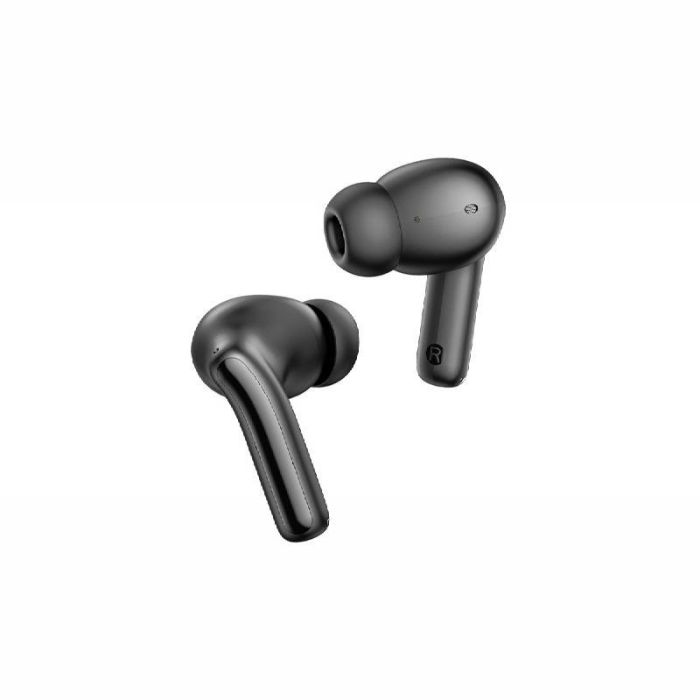 Daewoo Auriculares TWS Inalámbricos Bluetooth 5.4 Negro, Cancelación Activa de Ruido (ANC) y ENC, Pantalla Nivel de Carga, 35mAh auricular, 450mAh estuche