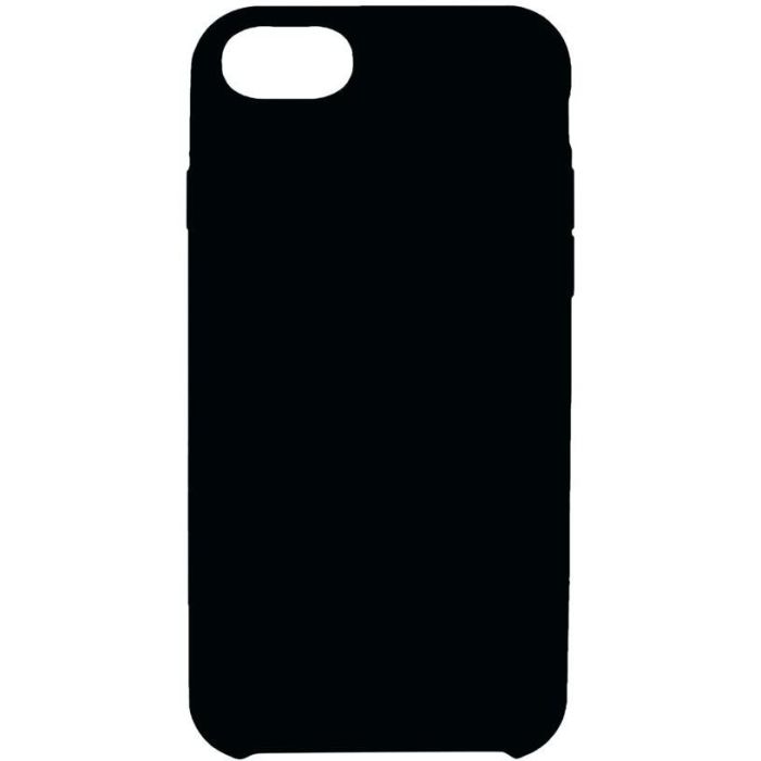 PanzerGlass BULK0177 Funda Soft Case de Silicona Negra para iPhone SE (2020/2022), iPhone 8 y iPhone 7 - Protección Antigolpes