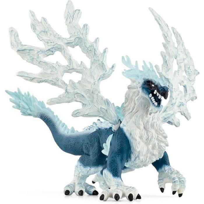 Estatuilla - SCHLEICH - Dragón de Hielo - Criaturas Eldrador - Para niños a partir de 7 años 1 Estatuilla - SCHLEICH - Dragón de Hielo - Criaturas Eldrador - Para niños a partir de 7 años 1