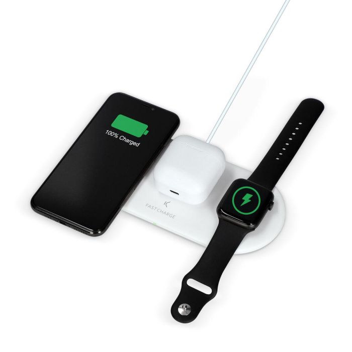 Cargador Inalámbrico KSIX Apple-compatible 0 Cargador Inalámbrico KSIX Apple-compatible 0