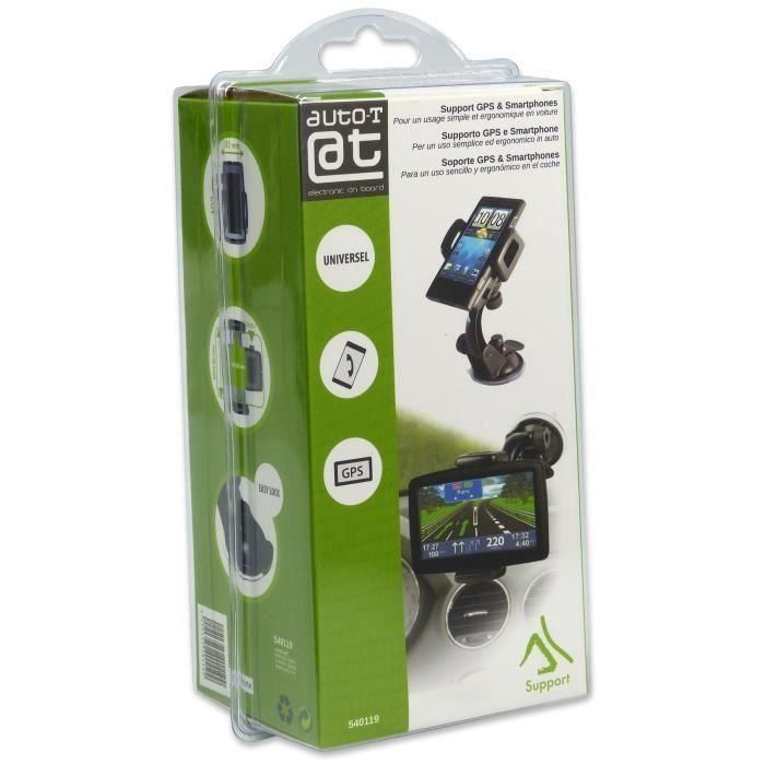 AUTO-T Soporte para teléfono inteligente / GPS 360 ° con ventosa 2 AUTO-T Soporte para teléfono inteligente / GPS 360 ° con ventosa 2