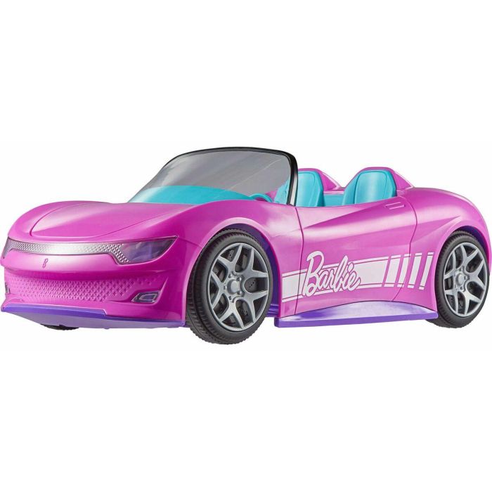 Mattel Coche Radio Control Descapotable Barbie Rosa 2.4 GHz 10
