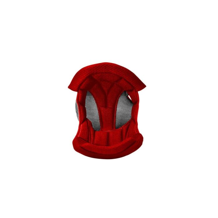 Sparco S0032R02RS2M Almohadilla Superior de Recambio para Casco Jet Supercarbon FIA 8860-2018 Talla M Rojo
