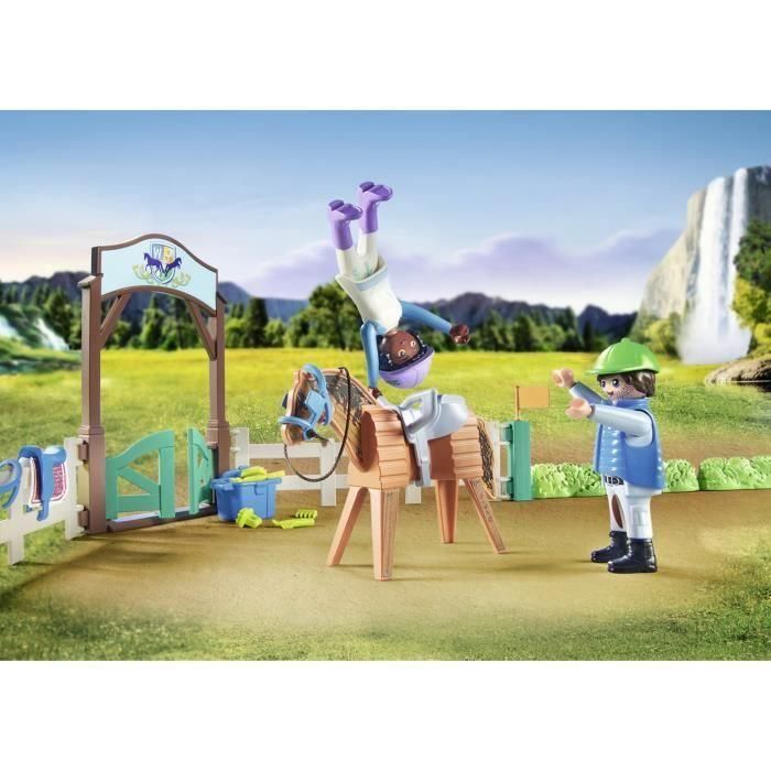 Playmobil Escuela Moderna de Equitación con Figuras, Caballo y Accesorios - Materiales Sostenibles 2 Playmobil Escuela Moderna de Equitación con Figuras, Caballo y Accesorios - Materiales Sostenibles 2