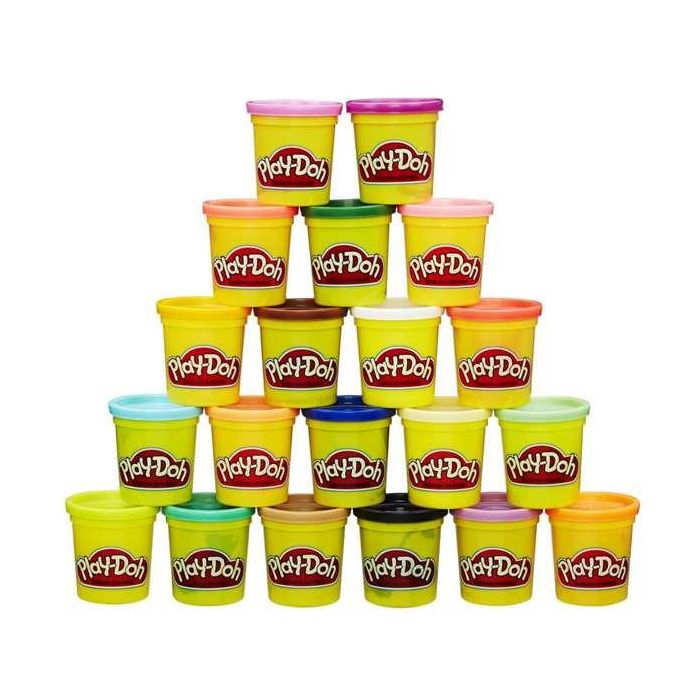 Plastilina playdoh pack 20 botes 1 Plastilina playdoh pack 20 botes 1