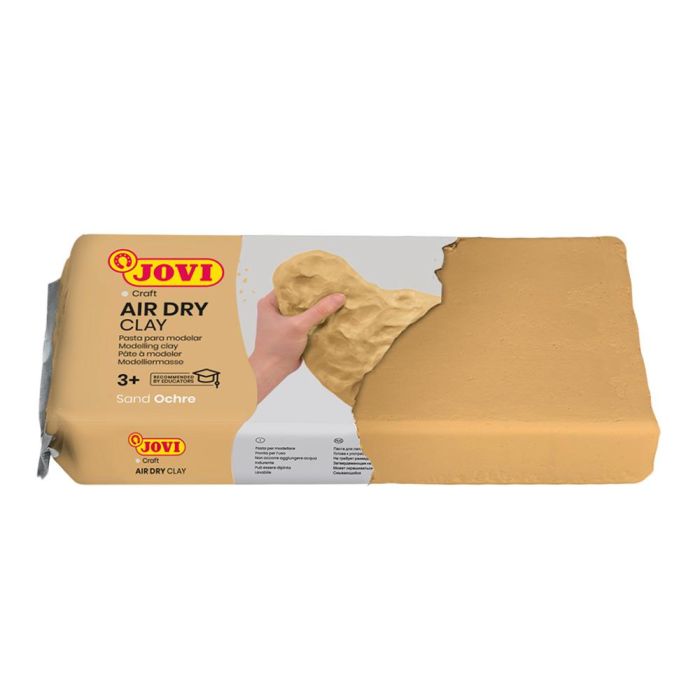 Pasta Jovi Para Modelar Air Dry Clay 250 gr Color Ocre 1