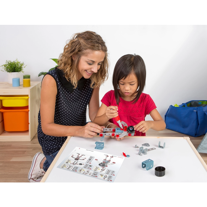 Miniland Mecatech Juego Didáctico de Construcción 106 Piezas 1