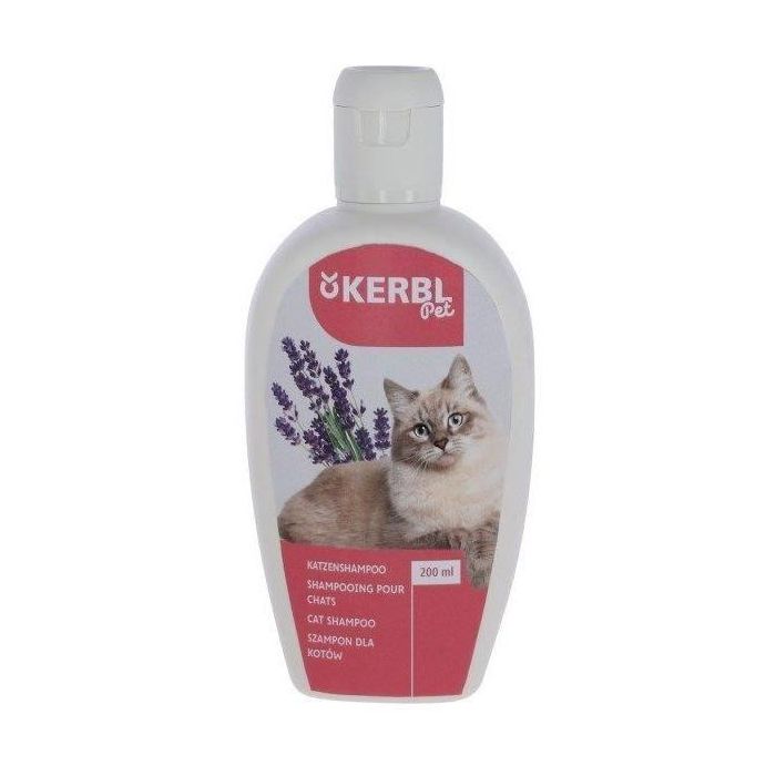 Champú para gatos - KERBL - 200 ml - Lavanda - Mango - Resplandor y suavidad 1 Champú para gatos - KERBL - 200 ml - Lavanda - Mango - Resplandor y suavidad 1