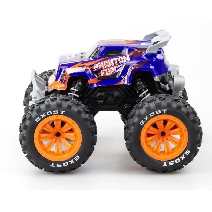 Coche teledirigido - EXOST - Phantom Force 1:16 - 10 km/h - 28 -5 cm - morado y naranja - 5 años 3 Coche teledirigido - EXOST - Phantom Force 1:16 - 10 km/h - 28 -5 cm - morado y naranja - 5 años 3