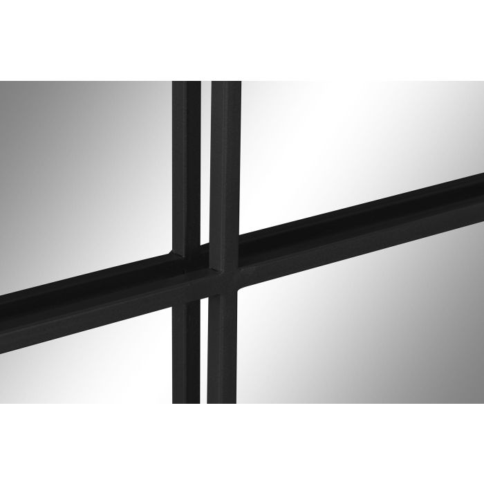 Espejo Loft DKD Home Decor Negro 2 x 122 x 122 cm 2 Espejo Loft DKD Home Decor Negro 2 x 122 x 122 cm 2