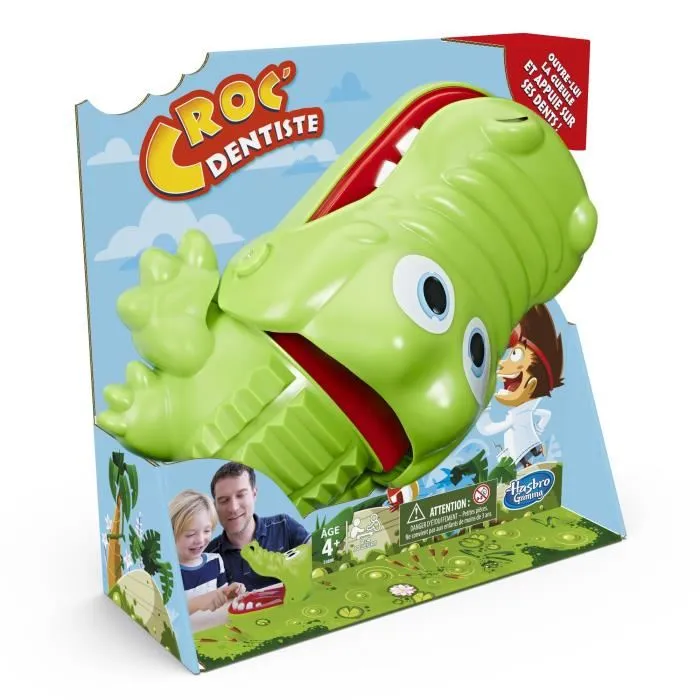 Hasbro Gaming Croc'Dentiste - Juego de mesa para niños 1