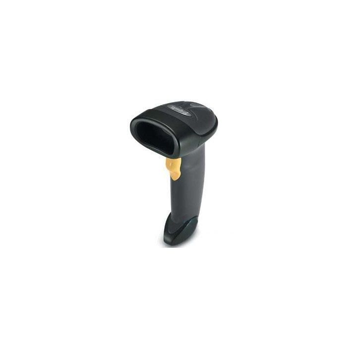 Zebra LS2208-SR20007R Escáner de Códigos de Barras 1D Negro con Soporte USB Kit - Cable USB y Base