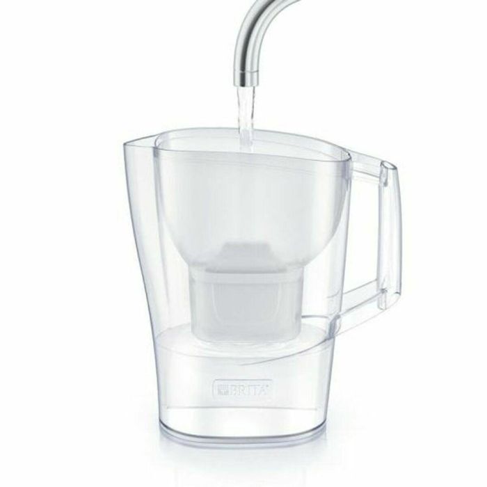 Jarra Filtrante Brita ALUNA Blanco Transparente Plástico 2,4 L 5 Jarra Filtrante Brita ALUNA Blanco Transparente Plástico 2,4 L 5