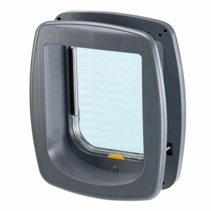 Ferplast FER8010690210766 Puerta para gatos Columpio 9 Gris, 26,2 x 10,2 x h 31,2 cm