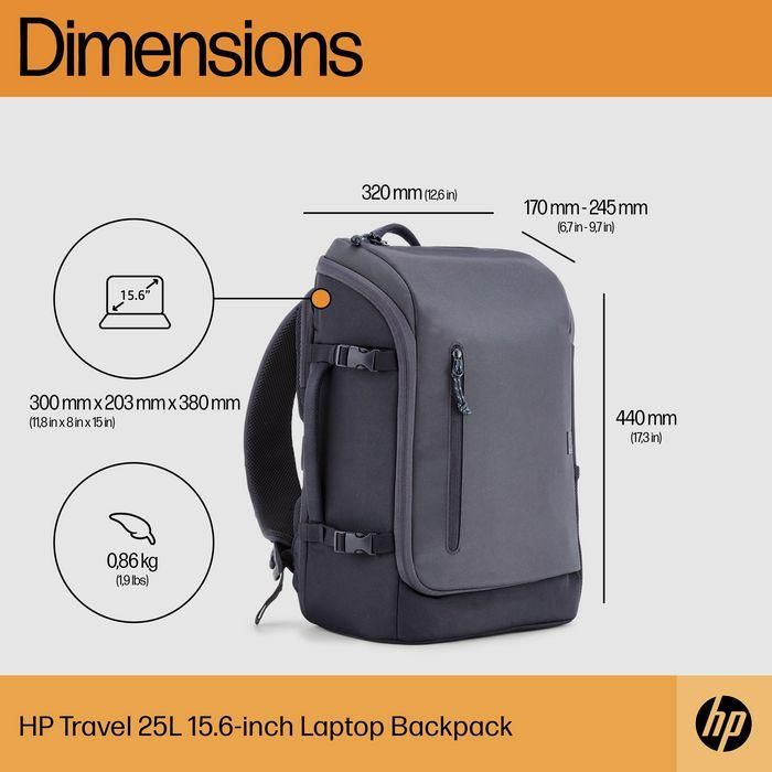 Mochila Hp Travel 25 L Para Portátil 3 Mochila Hp Travel 25 L Para Portátil 3