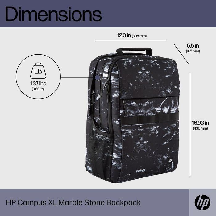 HP Campus XL Marble Stone Backpack 3 HP Campus XL Marble Stone Backpack 3