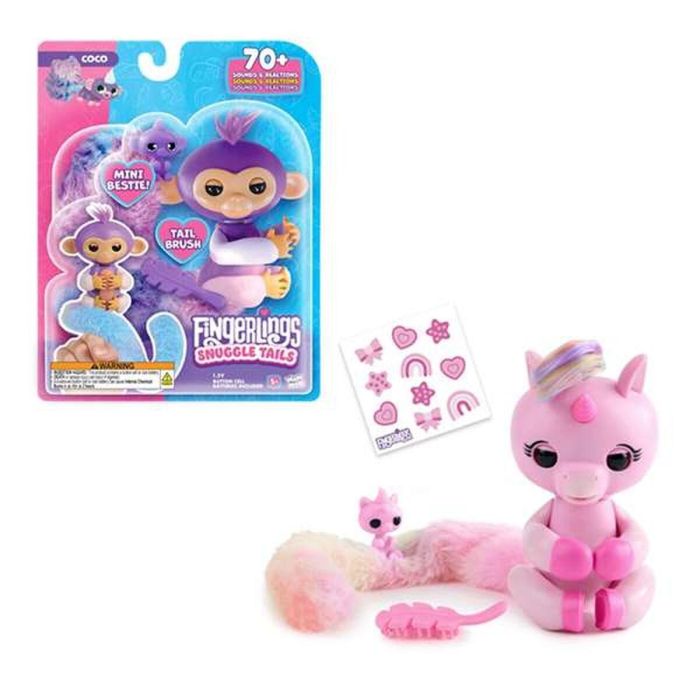 Fingerlings Peluche Colas Sorpresa. Desenreda su cola y descubre todas las sorpresas que esconde – Modelos Surtidos. Edad 3+ años. 2