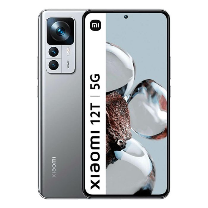Smartphone Xiaomi 12T 6,67" 8 GB RAM 256 GB Plateado Smartphone Xiaomi 12T 6,67" 8 GB RAM 256 GB Plateado